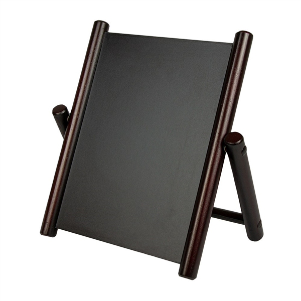 PANNEAU / ARDOISE DE TABLE  32x32 CM NOIR BOIS (1 UNITÉ) - Garcia de Pou