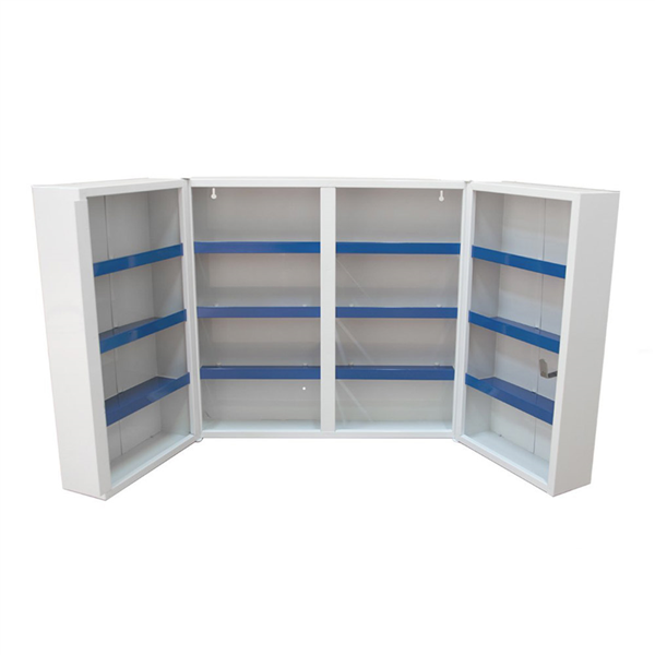 ARMOIRE PHARMACIE  52,5x19,5x53 CM BLANC ACIER (1 UNITÉ) - Garcia de Pou