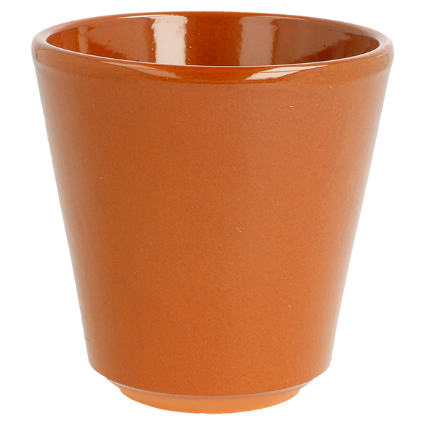 VERRES EN FAÏENCE 200 ML Ø 8,7x8,7 CM MARRON ROUGEATRE CERAMIQUE (36 UNITÉ) - Garcia de Pou