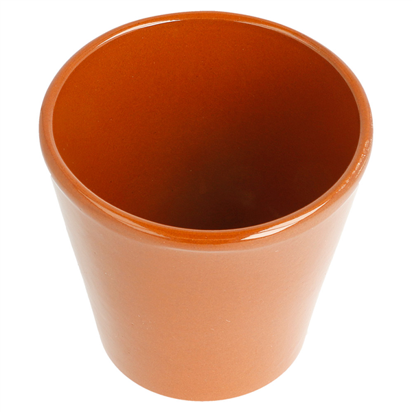 VERRES EN FAÏENCE 200 ML Ø 8,7x8,7 CM MARRON ROUGEATRE CERAMIQUE (36 UNITÉ) - Garcia de Pou