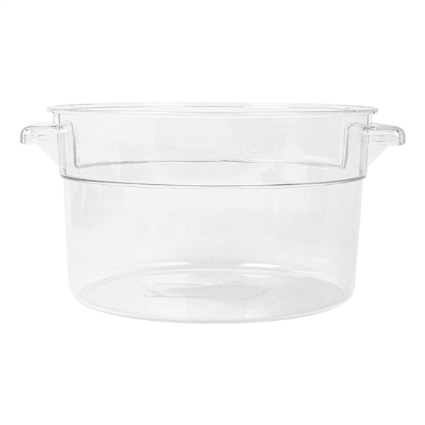 BAC ALIMENTAIRE 2 L Ø 18,4x10,9 CM TRANSPARENT POLYCARBONATE (1 UNITÉ) - Garcia de Pou