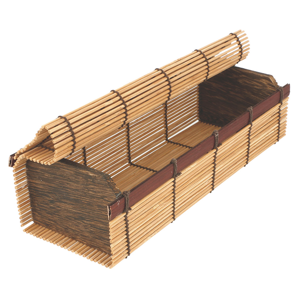 BOÎTES SUSHI  23x8x6 CM NATUREL BAMBOU (24 UNITÉ) - Garcia de Pou