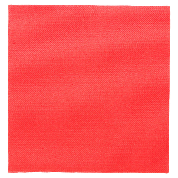 SERVIETTES ECOLABEL "DOUBLE POINT" 18 G/M2 33x33 CM ROUGE OUATE (1200 UNITÉ) - Garcia de Pou