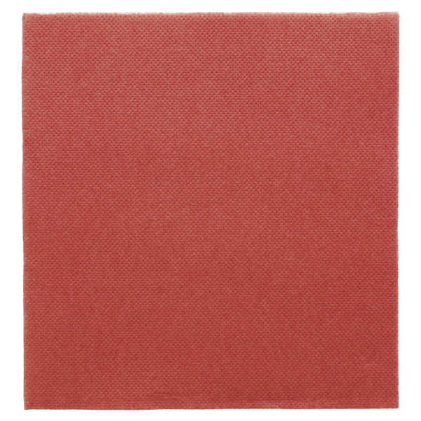 SERVIETTES ECOLABEL "DOUBLE POINT" 18 G/M2 33x33 CM BORDEAUX OUATE - destockage