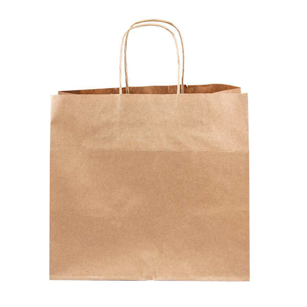 SACS SOS TRAITEUR AVEC ANSES  80 G/M2 26+17x24 CM NATUREL KRAFT (250 UNITÉ) - Garcia de Pou