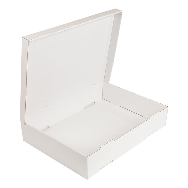 BOÎTES À PÂTES  348 G/M2 40x30x8 CM BLANC CARTON (50 UNITÉ) - Garcia de Pou