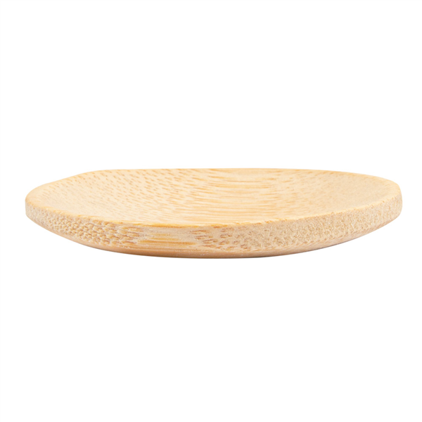 MINI ASSIETTES RONDES  Ø 6 CM NATUREL BAMBOU (24 UNITÉ) - Garcia de Pou