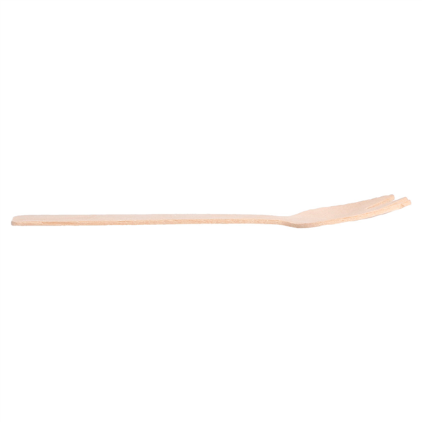 FOURCHETTES-CUILLÈRE  10,5 CM NATUREL BOIS (100 UNITÉ) - Garcia de Pou