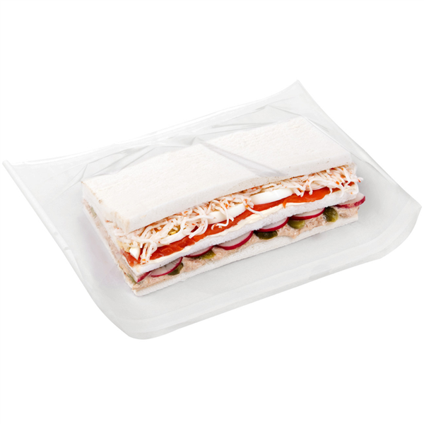 DELI PACK AUTO FERMETURE  30 G/M2 + 13 PP 28x22/20 CM BLANC KRAFT (500 UNITÉ) - Garcia de Pou