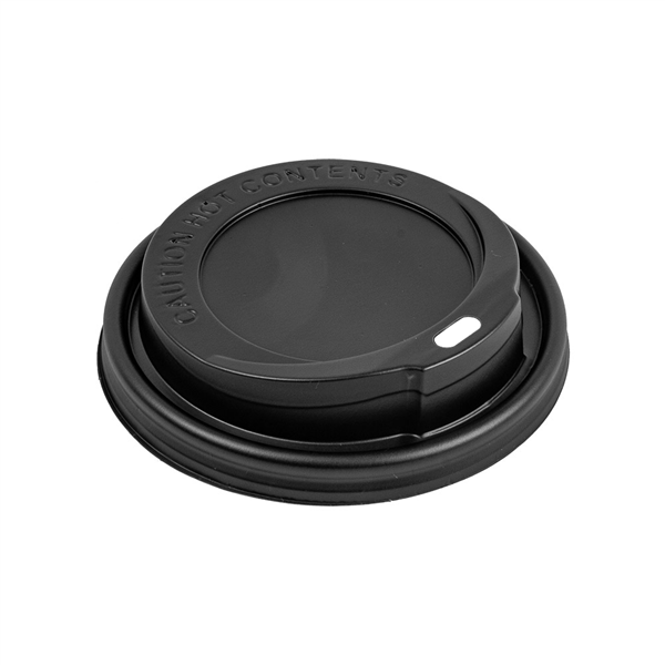 COUVERCLES HAUTS POUR GOBELETS 360/480 ML   NOIR PS (1000 UNITÉ) - Garcia de Pou