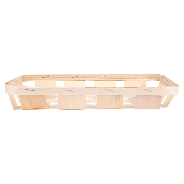 CORBEILLES  26x12,5x4 CM NATUREL BOIS (120 UNITÉ) - Garcia de Pou