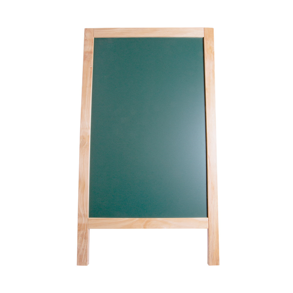 ARDOISE EN ANGLE 2 FACES  65x80x115 CM VERT BOIS (1 UNITÉ) - Garcia de Pou