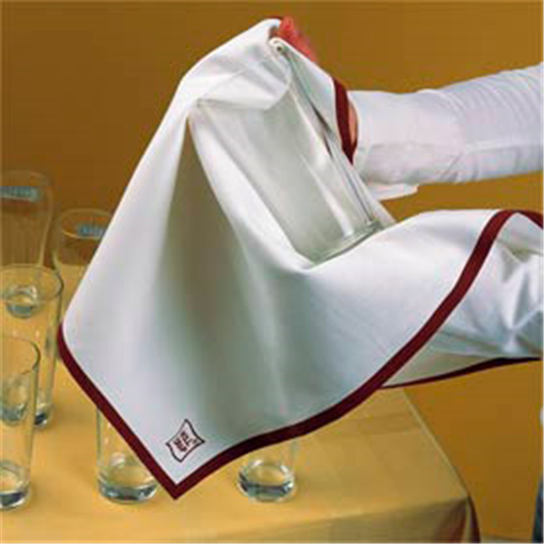 10 U. TORCHONS DE CUISINE "ROLL-DRAP"  40x64 CM ROUGE COTON (1 UNITÉ) - Garcia de Pou