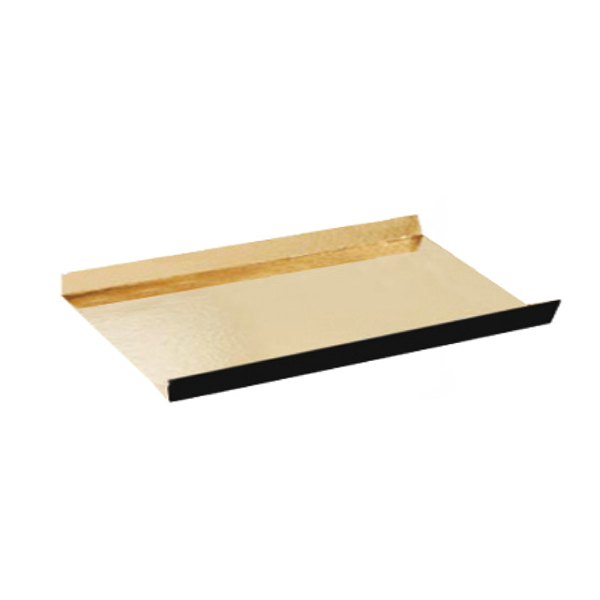 FONDS PLIÉS  380 G/M2 10x4,5+1,5 CM OR/NOIR CARTON (200 UNITÉ) - Garcia de Pou