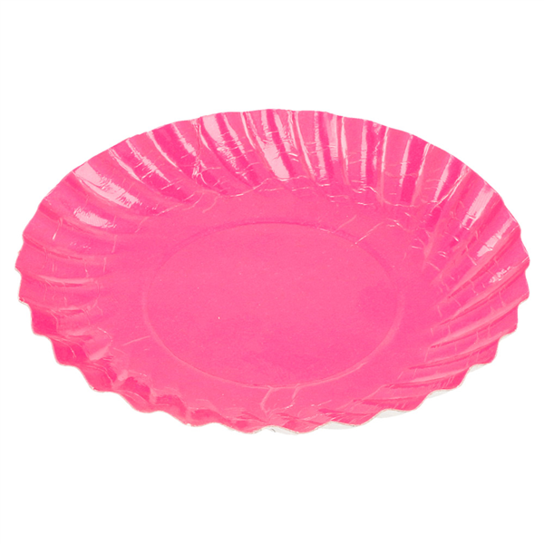 MINI PLATEAUX 380 G/M2 Ø 8,8 CM FUCHSIA CARTON (200 UNITÉ) - Garcia de Pou