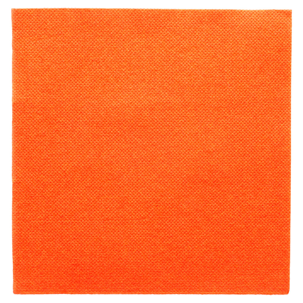 SERVIETTES ECOLABEL "DOUBLE POINT" 18 G/M2 33x33 CM ORANGE OUATE (1200 UNITÉ) - Garcia de Pou