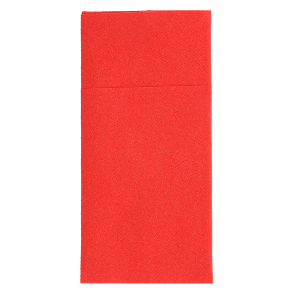 SERVIETTES KANGOUROU  55 G/M2 40x40 CM ROUGE AIRLAID (700 UNITÉ) - Garcia de Pou