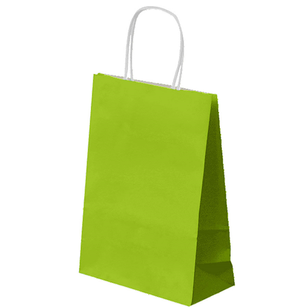 SACS SOS AVEC ANSES  80 G/M2 26+14x32 CM VERT ANIS CELLULOSE (250 UNITÉ) - Garcia de Pou