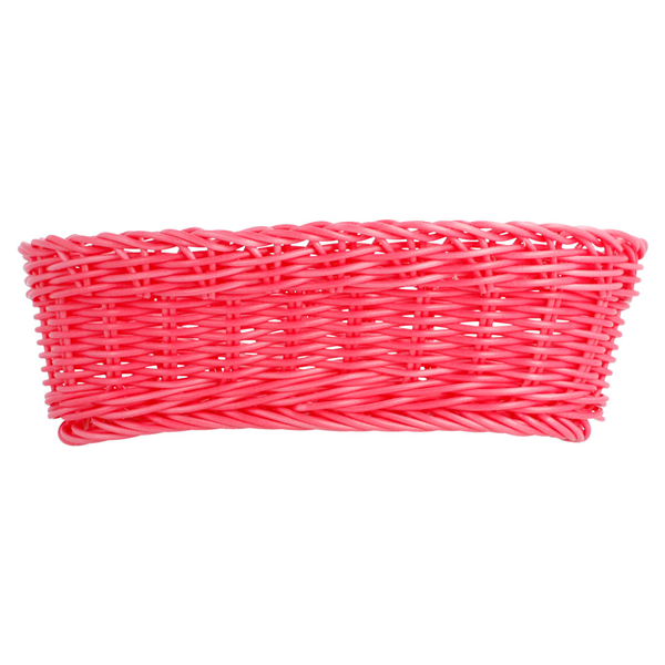 CORBEILLES SIMILAIRE OSIER ALLONGÉES  23x9x8 CM FUCHSIA PP (12 UNITÉ) - Garcia de Pou