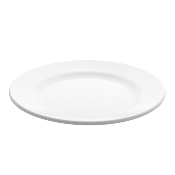 ASSIETTES "ASAMI WARE"  Ø 28 CM BLANC MÉLAMINE (12 UNITÉ) - Garcia de Pou