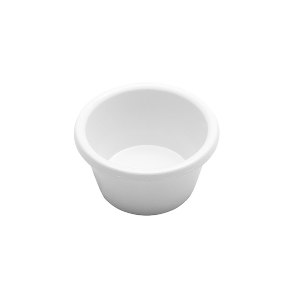 POTS "ASAMI WARE" 45 ML Ø 6 CM BLANC MÉLAMINE (12 UNITÉ) - Garcia de Pou