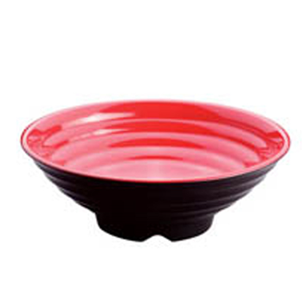 BOLS NOIR/ROUGE "ASAMI WARE"  Ø 29,2x10 CM MÉLAMINE (12 UNITÉ) - Garcia de Pou