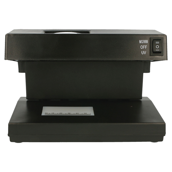 EURODÉTECTEUR FAUX BILLETS AC220-240V  18,5x12 CM NOIR PLASTIQUE (1 UNITÉ) - Garcia de Pou