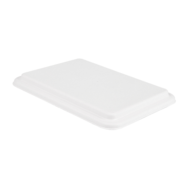 COUVERCLES POUR CODE 194.27 "BIONIC"  BLANC BAGASSE (400 UNITÉ) - Garcia de Pou