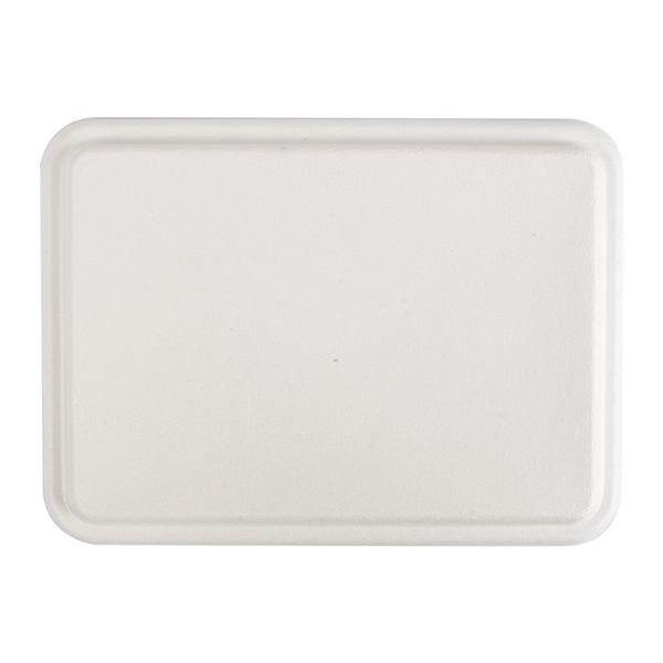 COUVERCLES POUR CODE 194.27 "BIONIC"  BLANC BAGASSE (400 UNITÉ) - Garcia de Pou