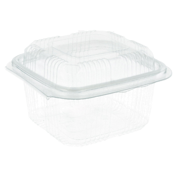 RÉCIPIENTS PÂTISSERIES + COUVERCLE 375 ML 11,3x12x7,4 CM TRANSPARENT RPET (700 UNITÉ) - Garcia de Pou