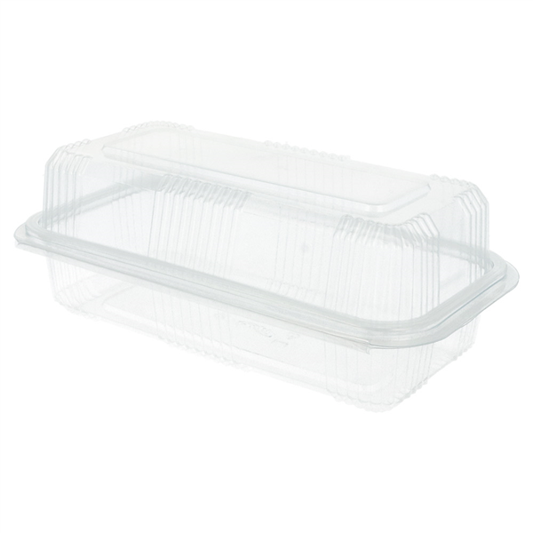 RÉCIPIENTS PÂTISSERIES + COUVERCLE 750 ML 10,8x20,5x7,5 CM TRANSPARENT RPET (600 UNITÉ) - Garcia de Pou