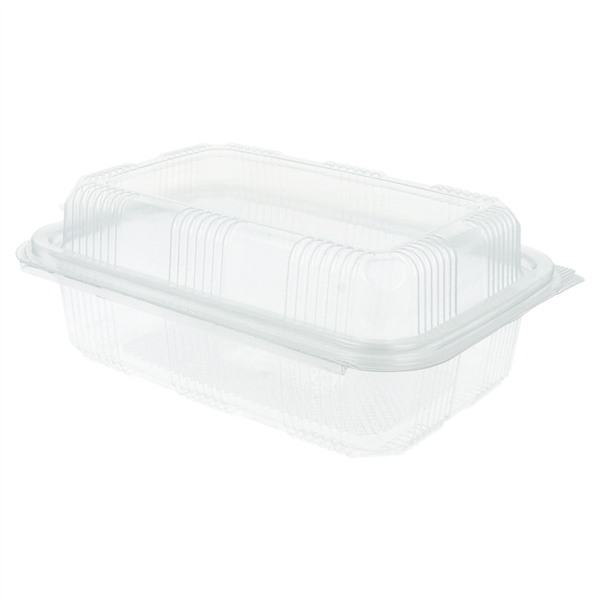 RÉCIPIENTS PÂTISSERIES + COUVERCLE 1 L 14,2x20,7x7,8 CM TRANSPARENT RPET (400 UNITÉ) - Garcia de Pou