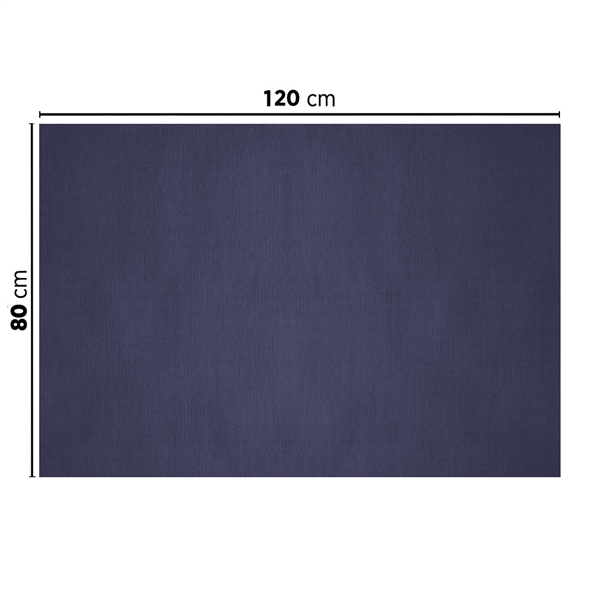 NAPPES PLIAGE M  48 G/M2 80x120 CM BLEU MARINE CELLULOSE (200 UNITÉ) - Garcia de Pou