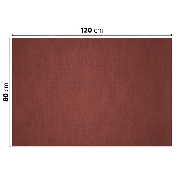 NAPPES PLIAGE M  48 G/M2 80x120 CM BORDEAUX CELLULOSE (200 UNITÉ) - Garcia de Pou