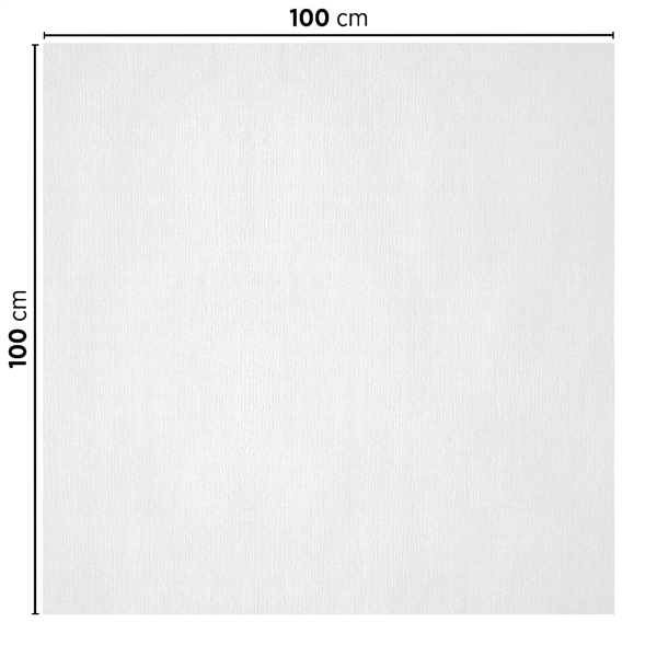 NAPPES PLIAGE M  48 G/M2 100x100 CM BLANC CELLULOSE (200 UNITÉ) - Garcia de Pou