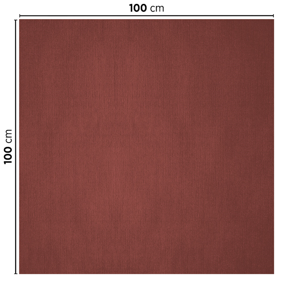 NAPPES PLIAGE M  48 G/M2 100x100 CM BORDEAUX CELLULOSE (200 UNITÉ) - Garcia de Pou