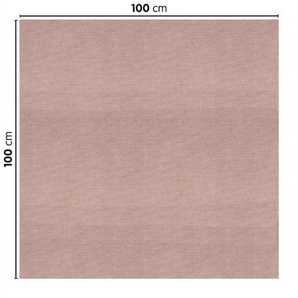 NAPPES PLIAGE M "LIKE LINEN" 70 G/M2 100x100 CM CHOCOLAT SPUNLACE (200 UNITÉ) - Garcia de Pou