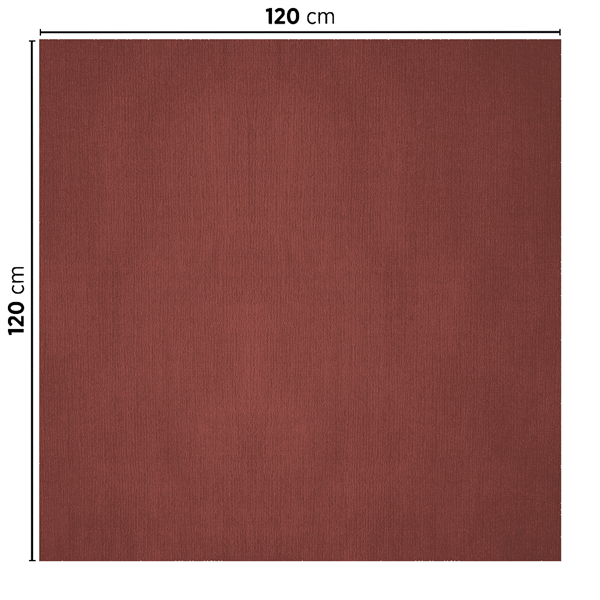 NAPPES PLIAGE M  48 G/M2 120x120 CM BORDEAUX CELLULOSE (200 UNITÉ) - Garcia de Pou