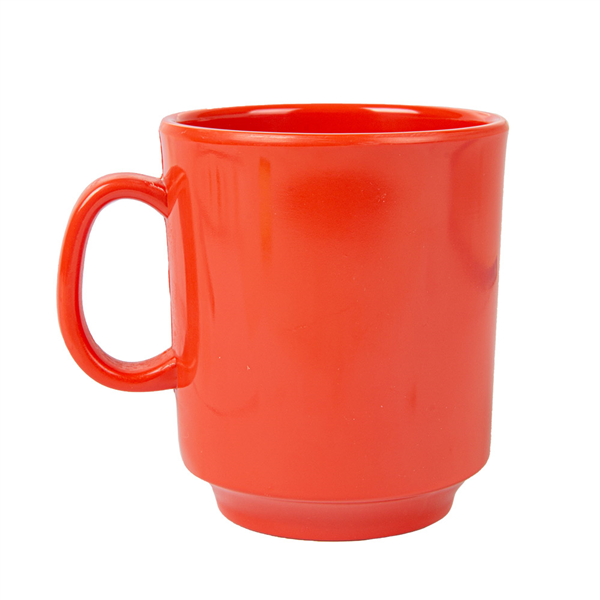 TASSES À CAFÉ "ASAMI WARE" 240 ML Ø 8x9 CM ROUGE MÉLAMINE (12 UNITÉ) - Garcia de Pou