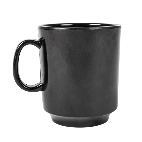 TASSES À CAFÉ "ASAMI WARE" 240 ML Ø 8x9 CM NOIR MÉLAMINE (12 UNITÉ) - Garcia de Pou