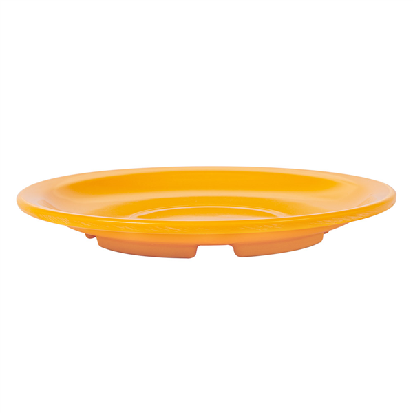 SOUCOUPES CAFÉ  Ø 13,8 CM JAUNE MÉLAMINE (12 UNITÉ) - Garcia de Pou