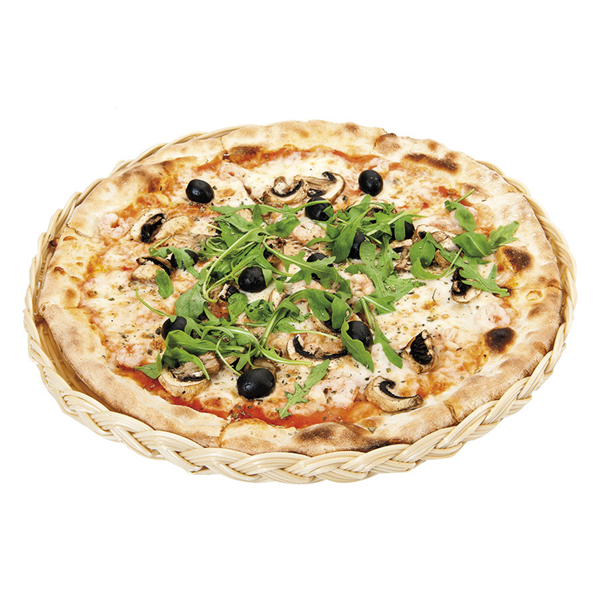 BASES PORTE PIZZA  Ø 24,5x2,5 CM NATUREL PP (48 UNITÉ) - Garcia de Pou