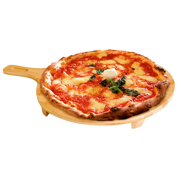 PELLE PIZZA  Ø 35x2,5 CM NATUREL BAMBOU (1 UNITÉ) - Garcia de Pou