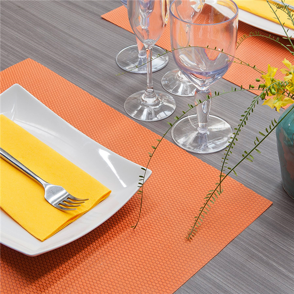 SETS DE TABLE "SPUNBOND PLUS+" 80 G/M2 30x40 CM ORANGE PP (500 UNITÉ) - Garcia de Pou