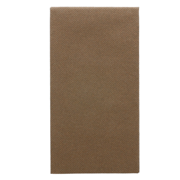 SERVIETTES PLIAGE 1/8  55 G/M2 40x40 CM CHOCOLAT AIRLAID (750 UNITÉ) - Garcia de Pou