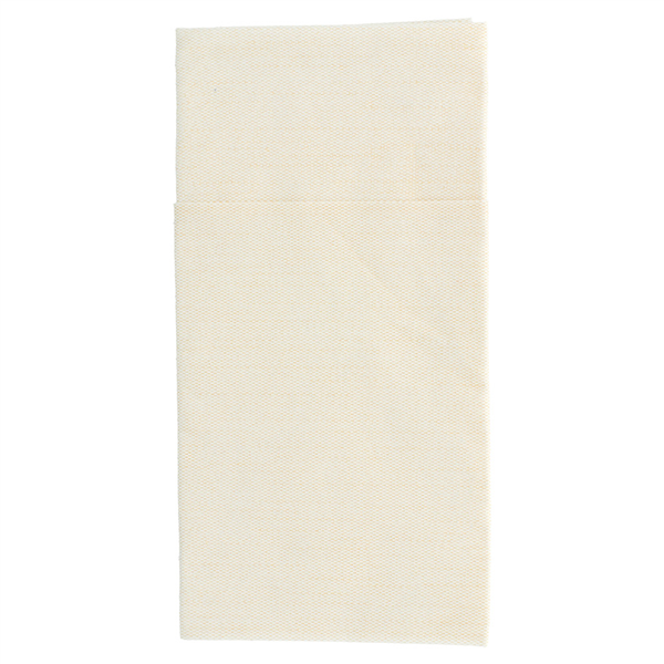 SERVIETTES KANGOUROU "LIKE LINEN" 70 G/M2 40x40 CM CREME SPUNLACE (700 UNITÉ) - Garcia de Pou