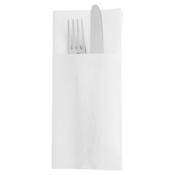 SERVIETTES KANGOUROU PLUS  45 G/M2 40x45 CM BLANC AIRLAID (720 UNITÉ) - Garcia de Pou