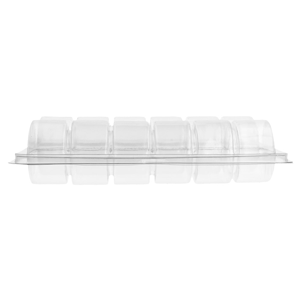 BLISTERS 12 MACARONS  13,3x22,5x5 CM TRANSPARENT PET (75 UNITÉ) - Garcia de Pou