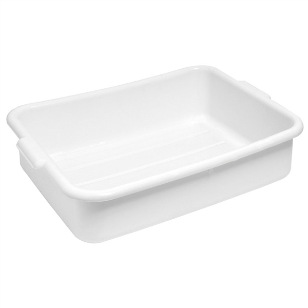 BAC MULTI-USAGES  54x39x18,5 CM BLANC PLASTIQUE (1 UNITÉ) - Garcia de Pou