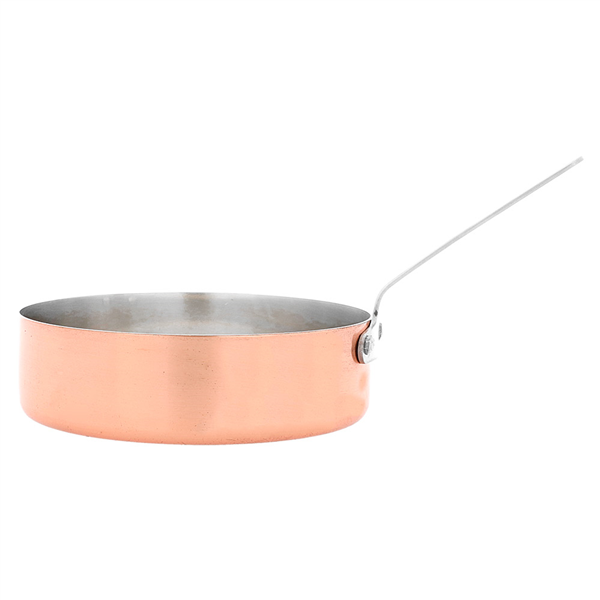 MINI POÊLE "ARTINOX"  Ø 12x3,5 CM CUIVRE INOX (6 UNITÉ) - Garcia de Pou